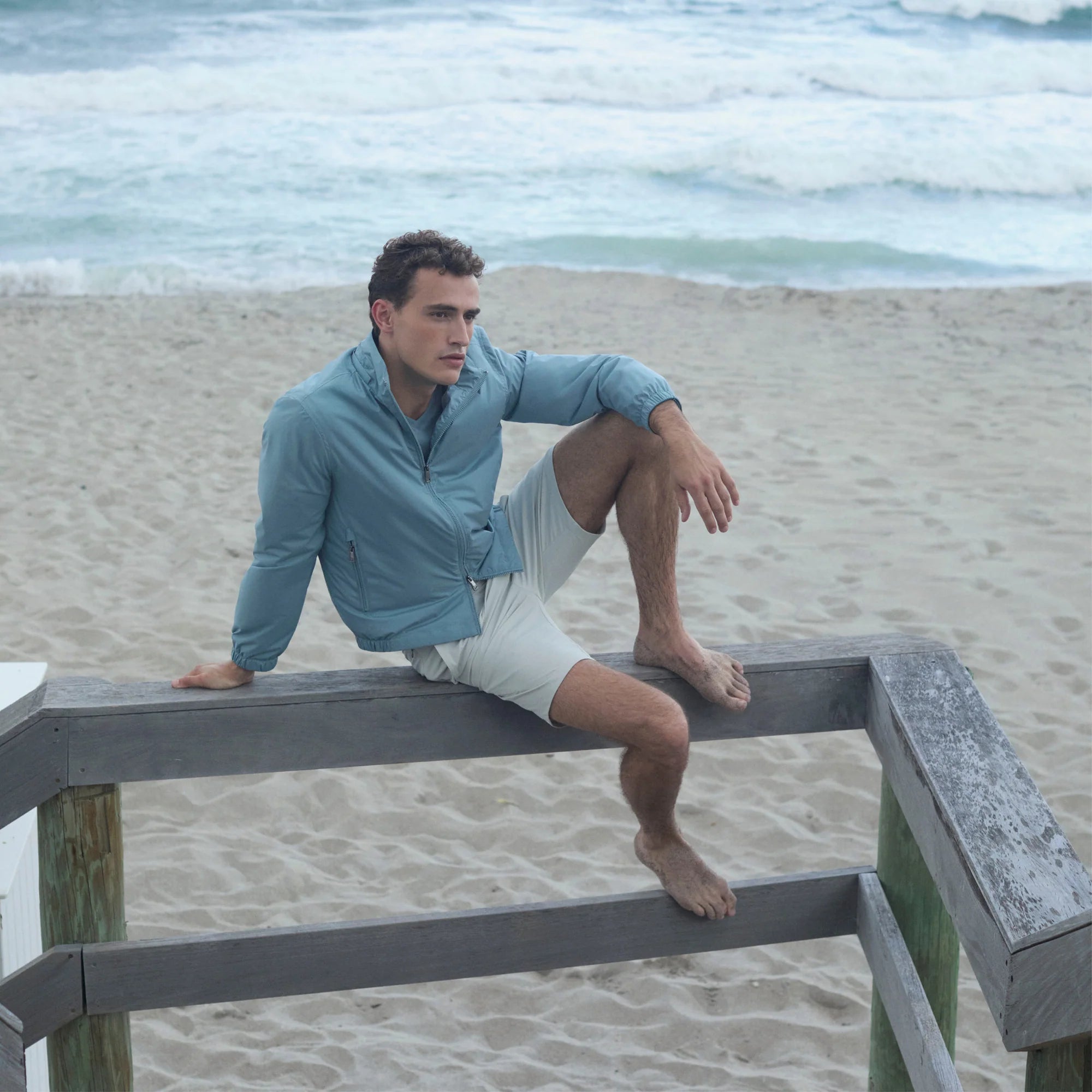 Bugatchi Presley Performance Bermuda Shorts