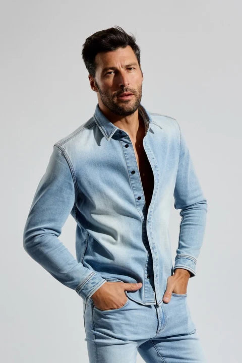 Monfrere Flynn San Vicente Denim Over Shirt