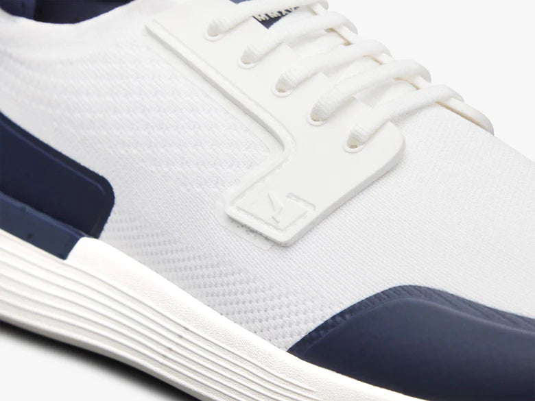 Wolf and Shepherd Swift Knit Derby Sport Navy/White