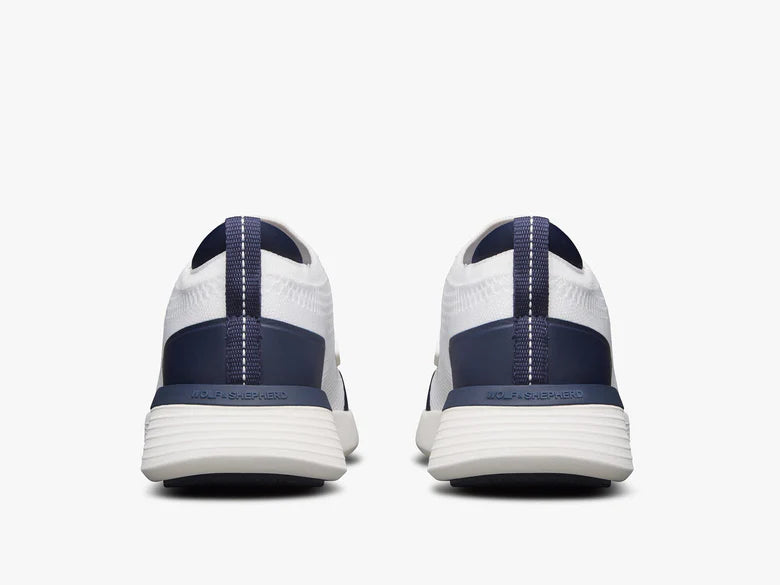 Wolf and Shepherd Swift Knit Derby Sport Navy/White