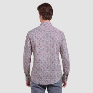 Bugatchi Julian Shaped Fit Leaf Print